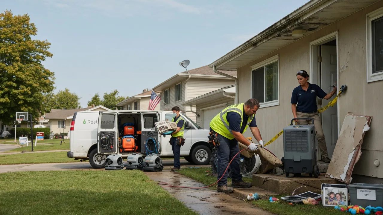 Water Damage Restoration in Hannibal, OH near me